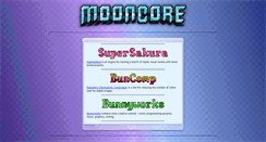 Desktop Screenshot of mooncore.eu
