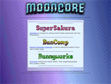 Tablet Screenshot of mooncore.eu